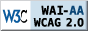 Level Double-A conformance, W3C WAI Web Content Accessibility Guidelines 2.0