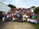 Foto oficial de grupo de participantes Congreso Internacional Universidad y Colectivos Vulnerables 2014