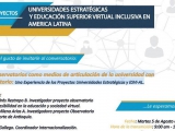 Programa del conversatorio transmitido en-linea para difusión