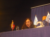 Andrea Cárdenas de UCN presentando ponencia