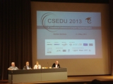 Sesión de Inauguración de evento CSEDU 2013