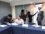 Conferencia de prensa para visibilidad en medios ESVI-AL