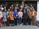 Foto participantes en sede de Universidad Continental