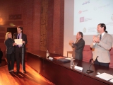 Entrega de premio a Francisco Javier Estrada Martínez