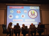 Panel principal en inauguración de seminario LATIN, Montevideo 2014