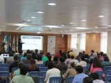 Panorámica de asistentes al evento Simposio de Educación