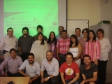Grupo de participantes en taller: Hacia un Campus Virtual Accesible ESVI-AL