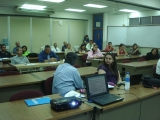 Participantes en taller de administradores de campus virtuales
