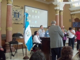 Exposición en el pleno de la importancia de considerar la accesibilidad web en normativas en Guatemala