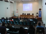 Panorámica de auditorio de Facultad de Arquitectura Universidad de San Carlos de Guatemala