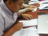 Docentes participantes en taller edición Ecuador