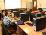 Grupo de participantes en taller UDELAR, Facultad de Ingeniería