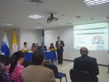 Evento de lanzamiento ESVI-AL en la UCN, en Medellín Colombia