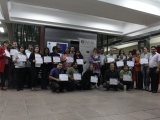 Grupo de participantes en taller