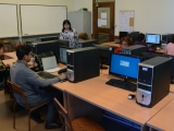 Participantes en el taller materiales educativos accesibles en Uruguay