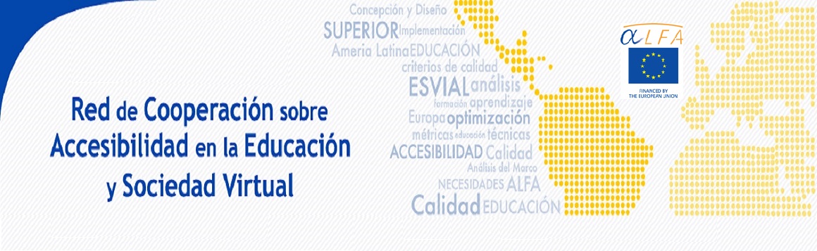
                  		Imagen de Banner Red de Cooperación sobre Accesibilidad en la Educación y Sociedad Virtual ESVI-AL