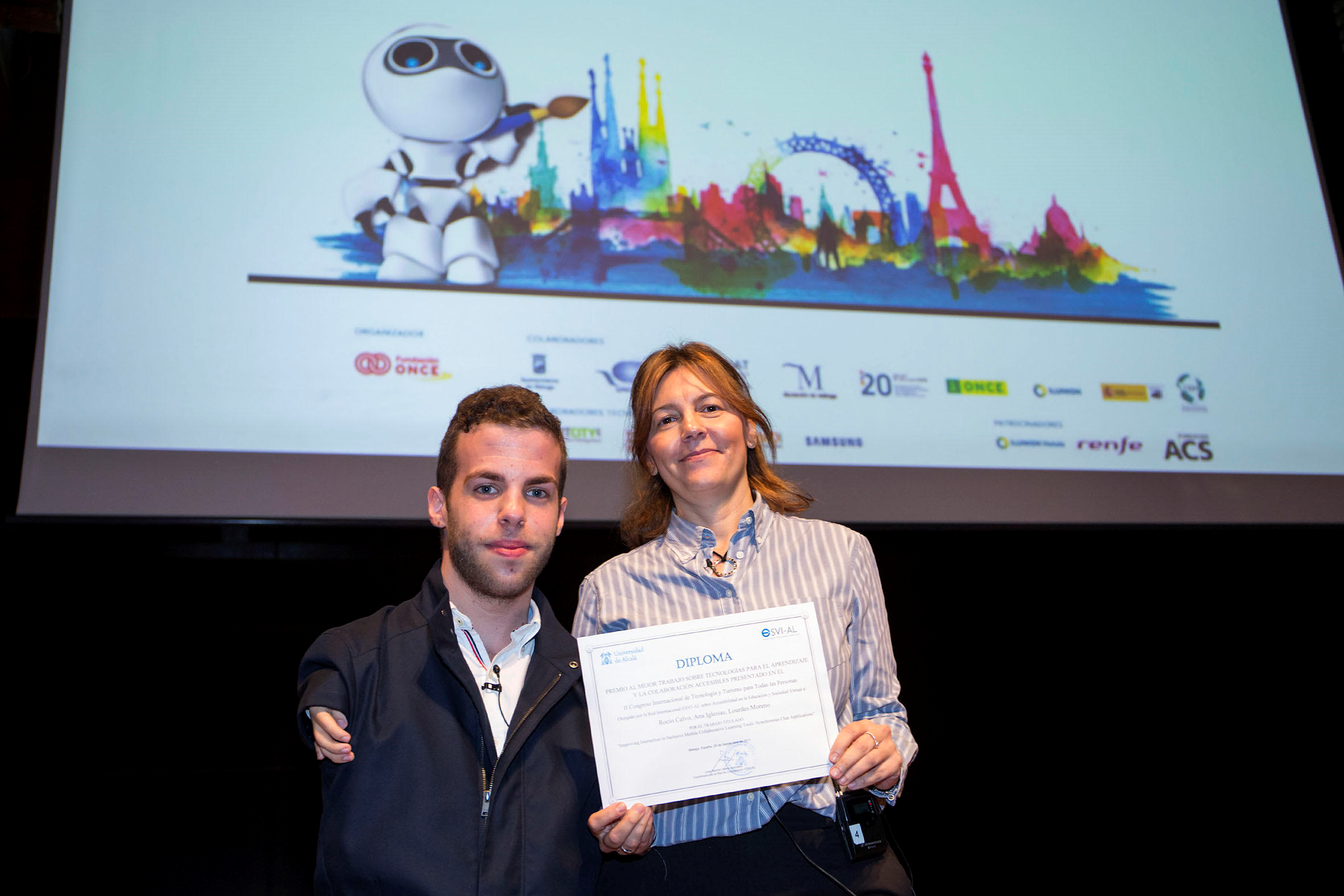 Foto premio II Congreso Internacional Tecnología y Turismo para Todas las Personas